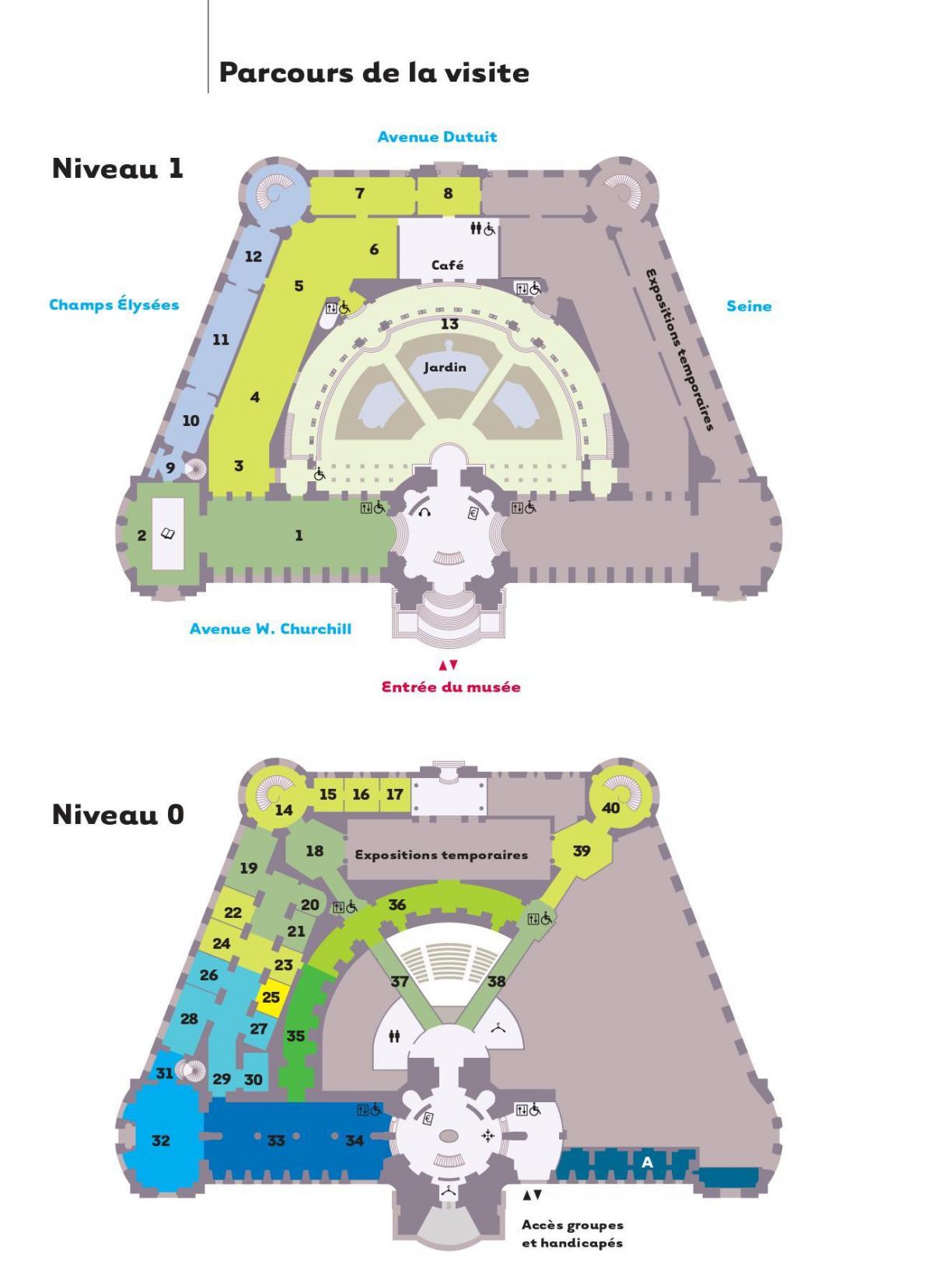 Kaart van Die Petit Palais