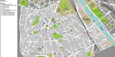 Kaart van die 13de arrondissement van Parys