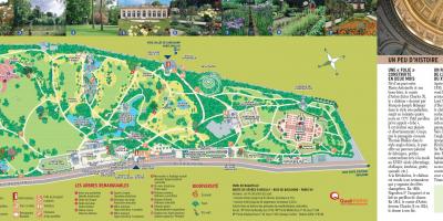 Kaart van Die Parc de Bagatelle